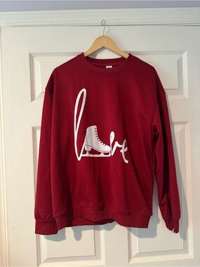 Love Ice Skating Sweatshirt